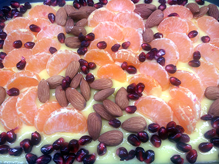 Delectible desert, Creme d&rsquo;Amandes